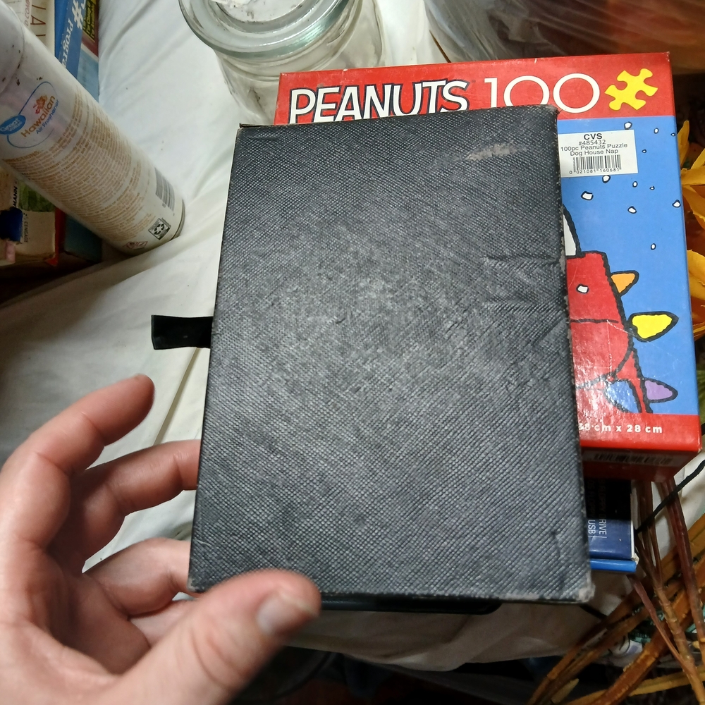 Black Storage Notebook - Picture 4 of 5